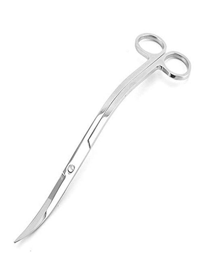 RLECS Aquarium Stainless Steel Water Grass Scissors 9.8" Sand Leveler Aquatic Plant Tongs Scissors Fish Tank Landscaping Tools - Image 2